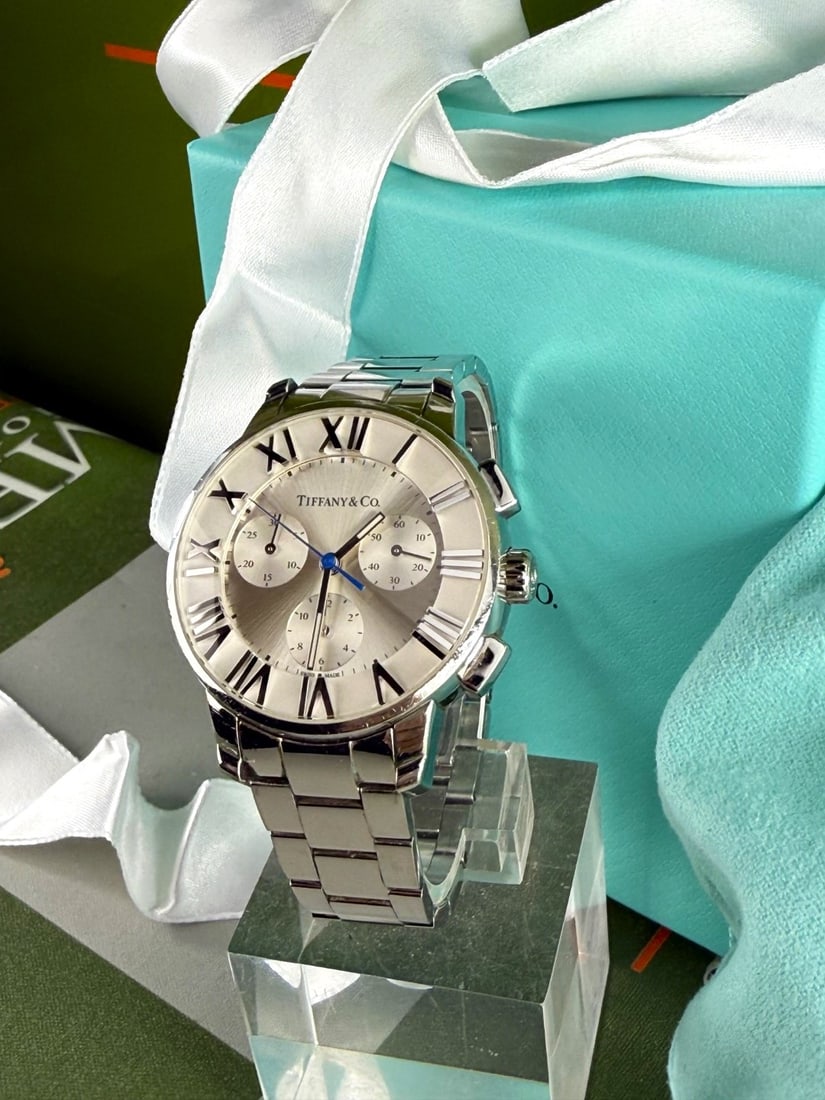 Tiffany & Co Atlas Chronograph Unisex Watch - 6