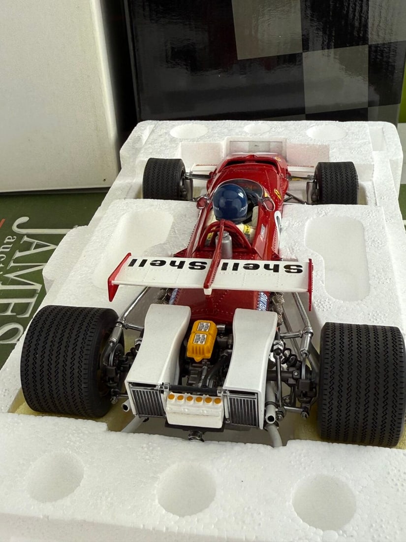 Grand Prix Classics 1:18 Ferrari 3.12B #3 (J. Ickx) 1970 - 5