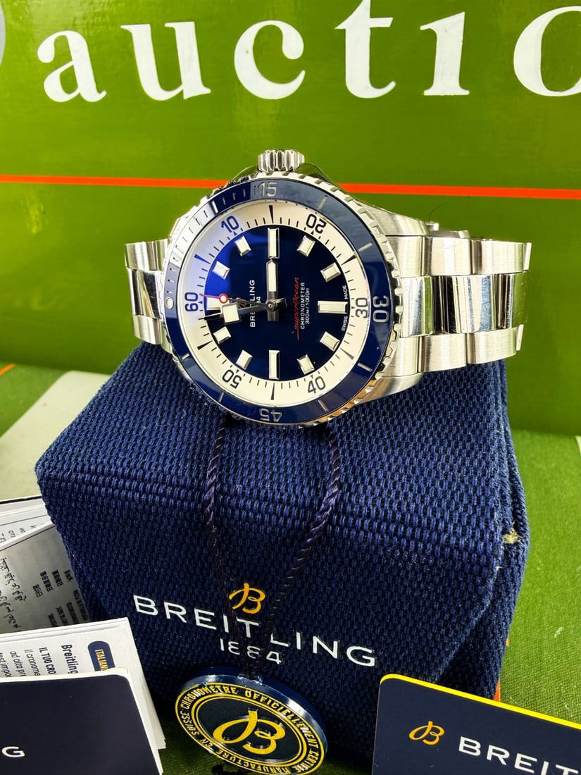 Breitling Superocean Automatic 42 Ceramic/ Steel A17375 Gent`s Watch Rrp £4600 - 2
