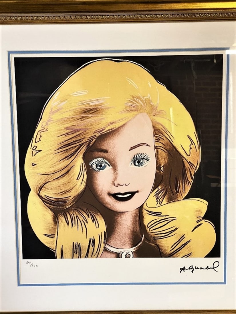 Andy Warhol-(1928-1987) Blondie Numbered Lithograph #63/100 Rare Example - 4