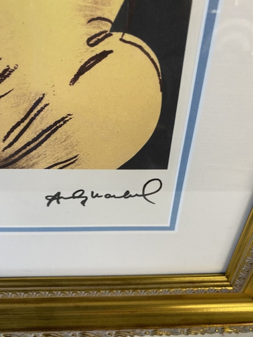 Andy Warhol-(1928-1987) Blondie Numbered Lithograph #63/100 Rare Example - 5