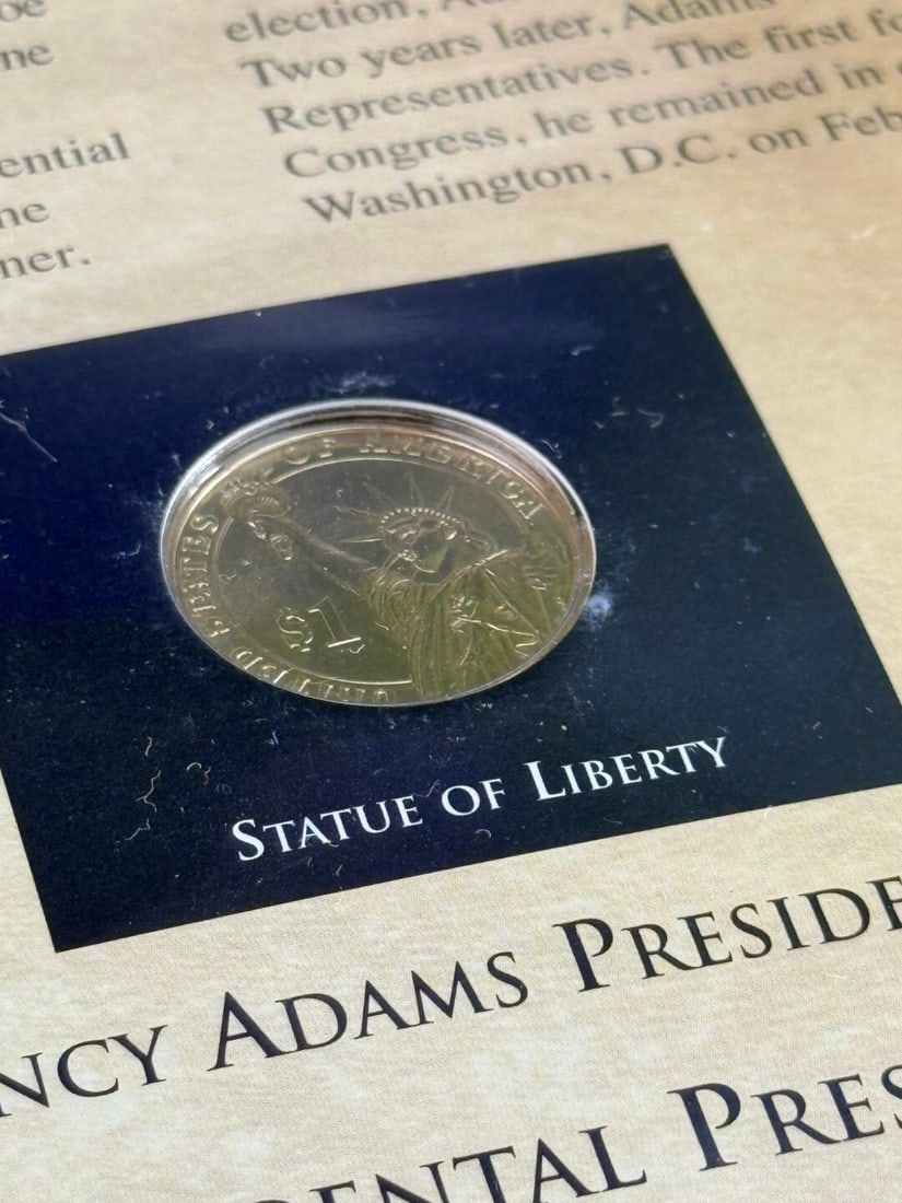 Danbury Mint The United States Presidents Coin & Stamp Collection, Vol I and Vol II, - 3