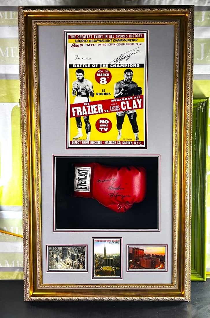 Muhammad Ali & Joe Frazier Fight Of The Century Montage (1 of 9)