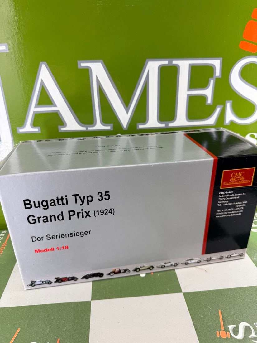 CMC-1:18 scale Bugatti Type 35 Grand Prix (1924) Der Seriensieger - 2