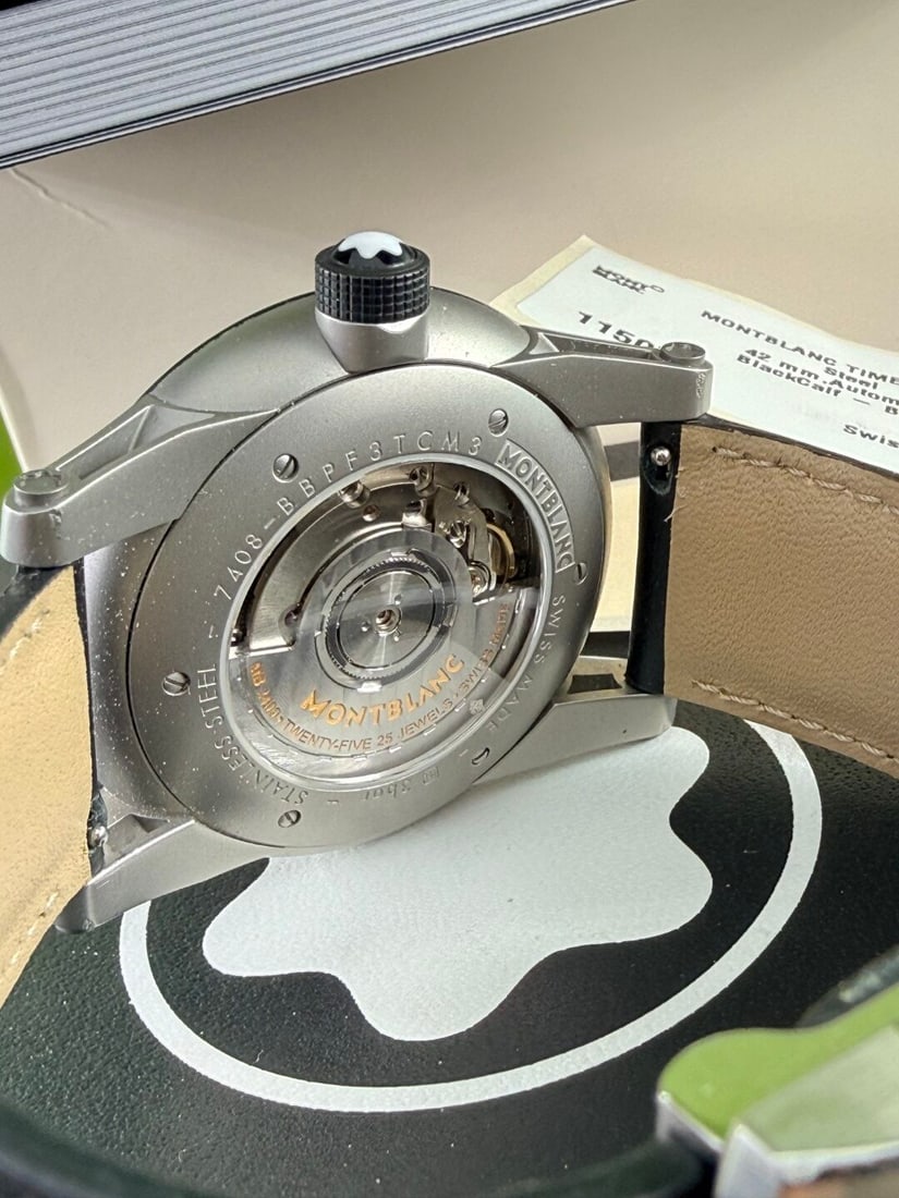 Montblanc Timewalker Urban Titanium Automatic Time and Date Edition - 6