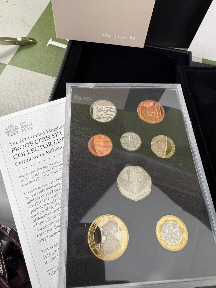 Royal Mint 2017 United Kingdom Collector Edition Coin Set - 8