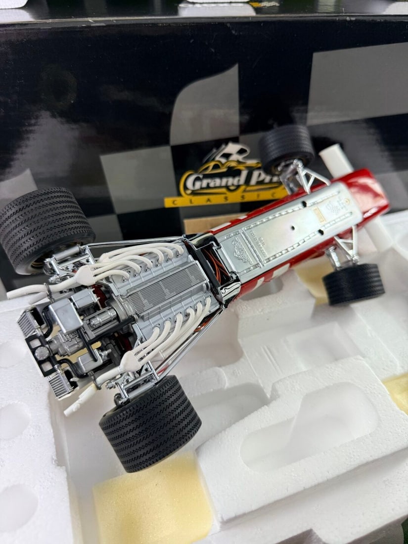 Exoto 1:18 97064 1970 Ferrari 312B 1970 GP Belgium Jacky Ickx #27-Super rare! - 7