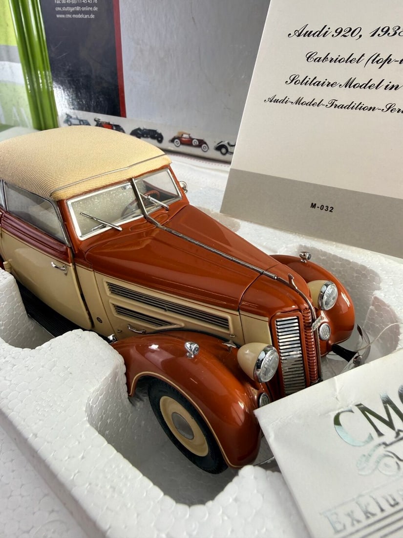 CMC-1:24 Audi 920 Cabriolet, 19381940 (Item No. M-032).Rare Example. - 4