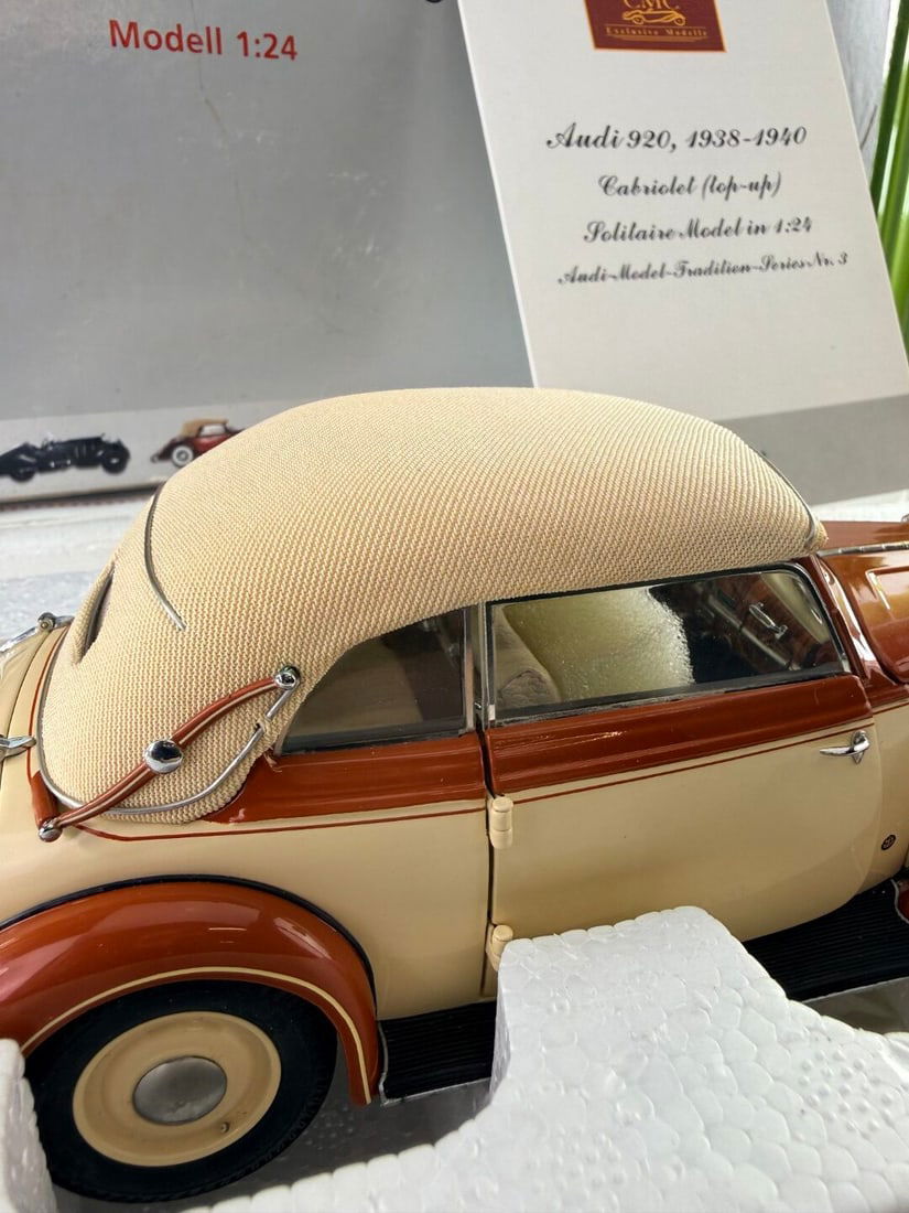CMC-1:24 Audi 920 Cabriolet, 19381940 (Item No. M-032).Rare Example. - 5