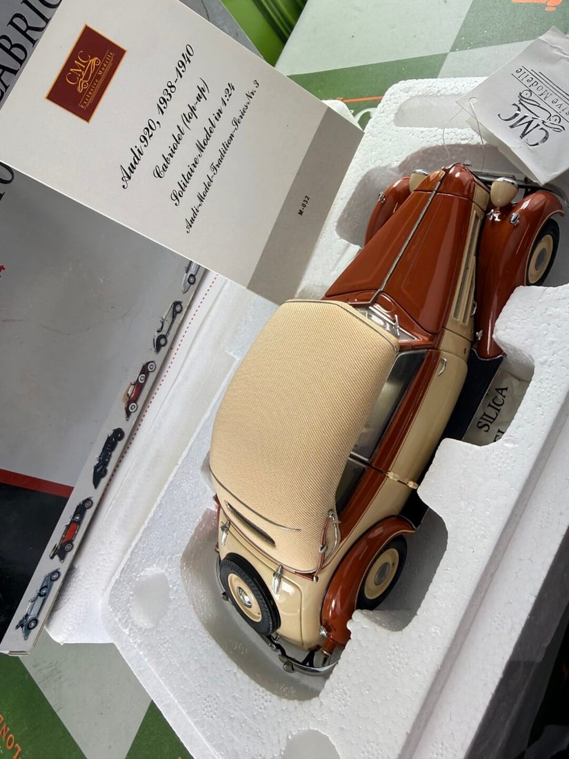 CMC-1:24 Audi 920 Cabriolet, 19381940 (Item No. M-032).Rare Example. - 8