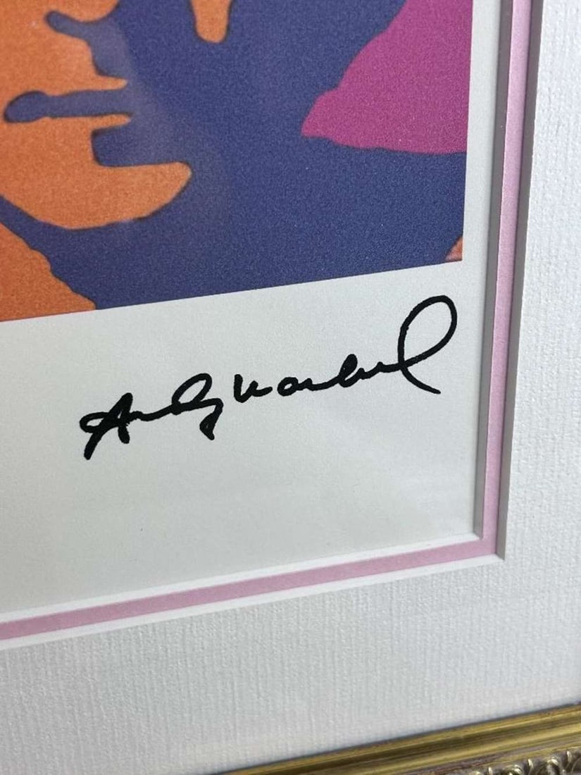 Andy Warhol (1928-1987) John Lennon 77/100 Face Numbered Lithograph - 2