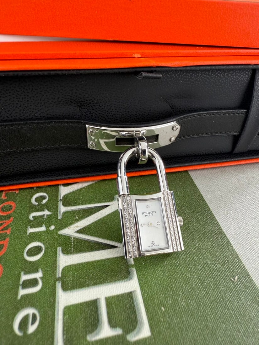 Hermes Paris Factory Diamond Edition Kelly & Double Tour Leather Ref: KE1231 - 10