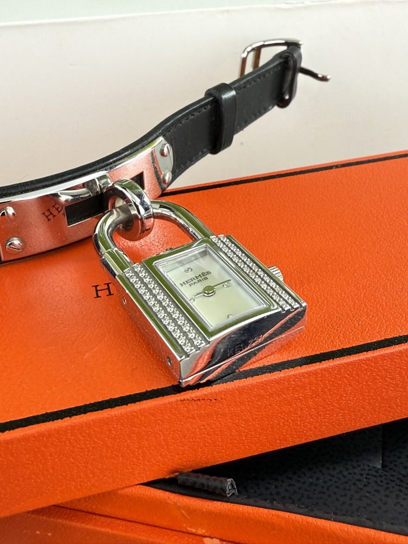 Hermes Paris Factory Diamond Edition Kelly & Double Tour Leather Ref: KE1231 - 4