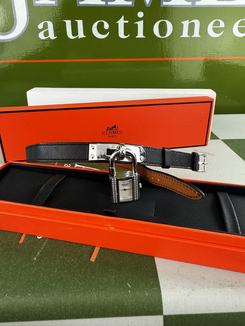 Hermes Paris Factory Diamond Edition Kelly & Double Tour Leather Ref: KE1231 - 9