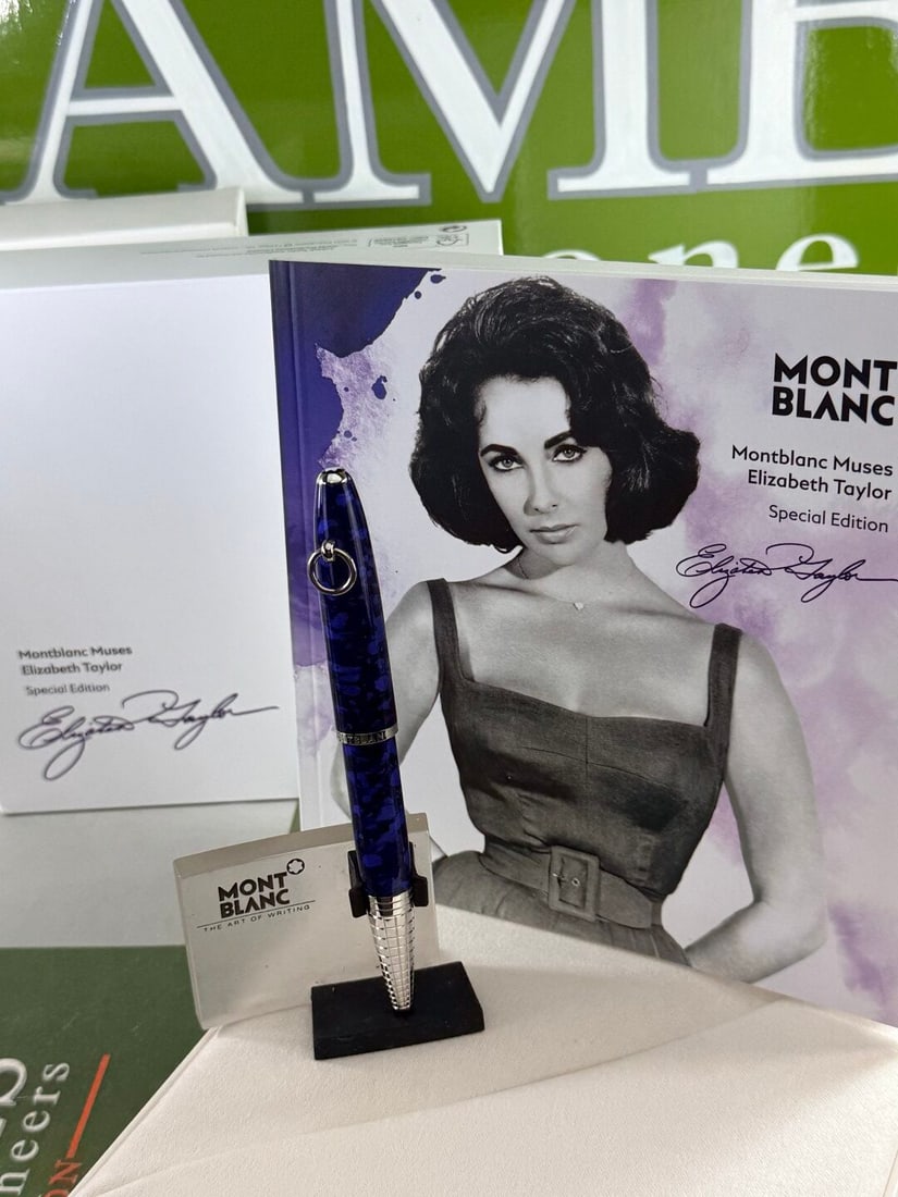 Montblanc Elizabeth Taylor Muses Special Edition Rollerball - 4