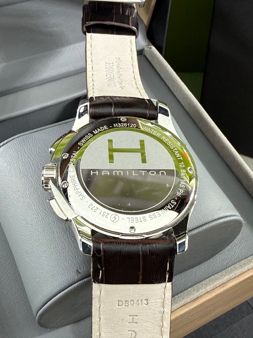 Hamilton Jazzmaster Rose Gold Chronograph Edition - 6