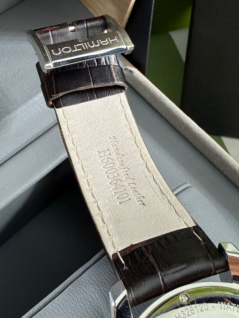 Hamilton Jazzmaster Rose Gold Chronograph Edition - 7