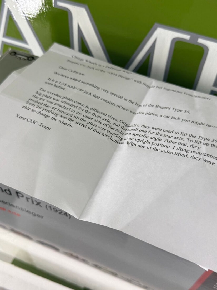 CMC-1:18 Scale Grand Prix Maserati 250F (1957) Grand-Prix-Sieger - 2