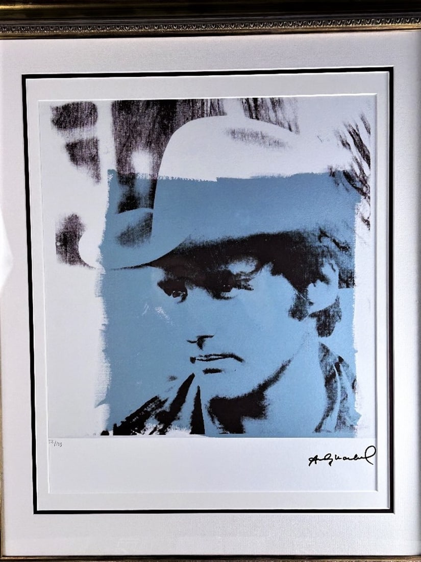 Andy Warhol (1928-1987) Dennis Hopper Numbered Lithograph - 3