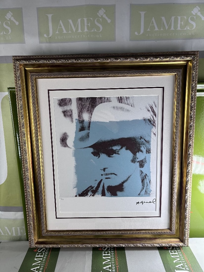 Andy Warhol (1928-1987) Dennis Hopper Numbered Lithograph - 8