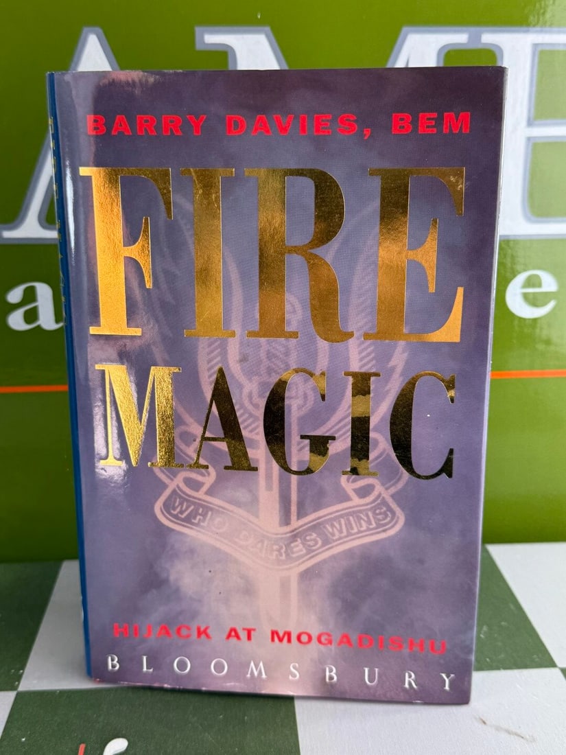 Fire Magic: Hijack at Mogadishu Hardback by Davies, Barry.: Fire Magic: Hijack at Mogadishu - Hardback by Davies, Barry., mint example removed from a recent book shop closure.
