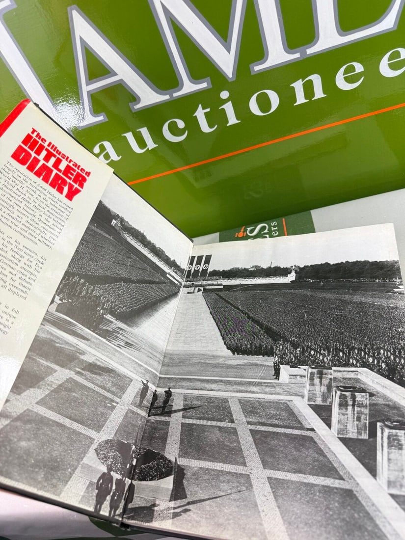 WW II Historical Hitler Diary Hardback Book - 2