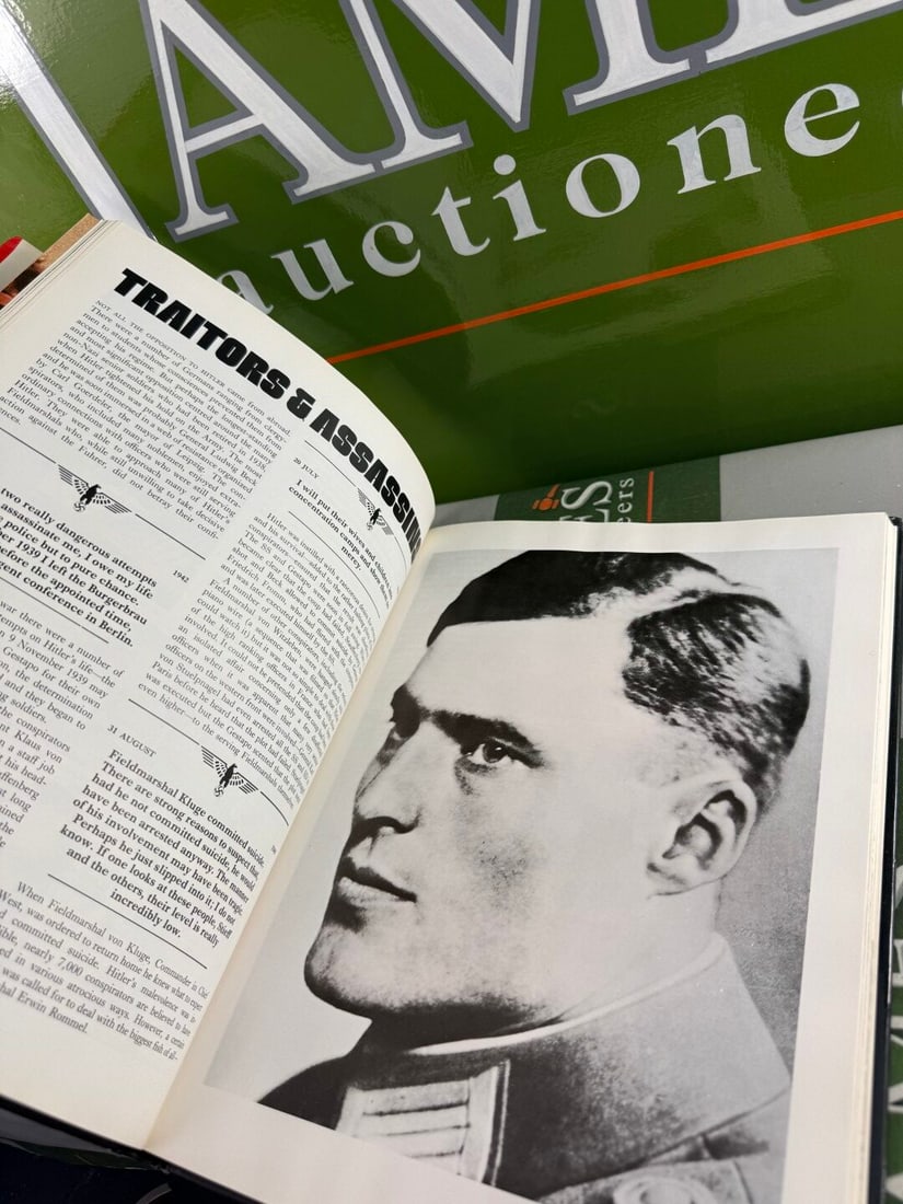 WW II Historical Hitler Diary Hardback Book - 3