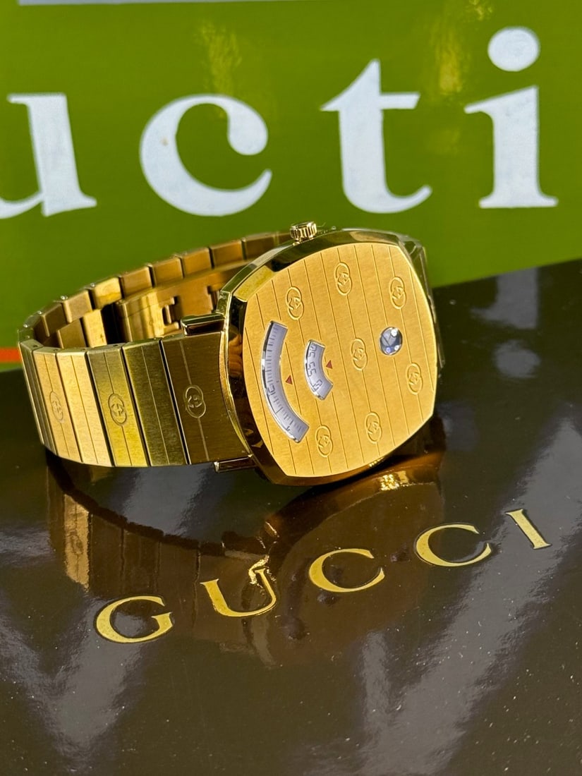 Gucci Grip Gold Watch, 38mm YA157409 - 2