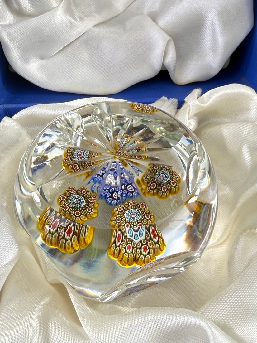 Vintage Scottish Glass Paperweight Circa 60/70`s - 3