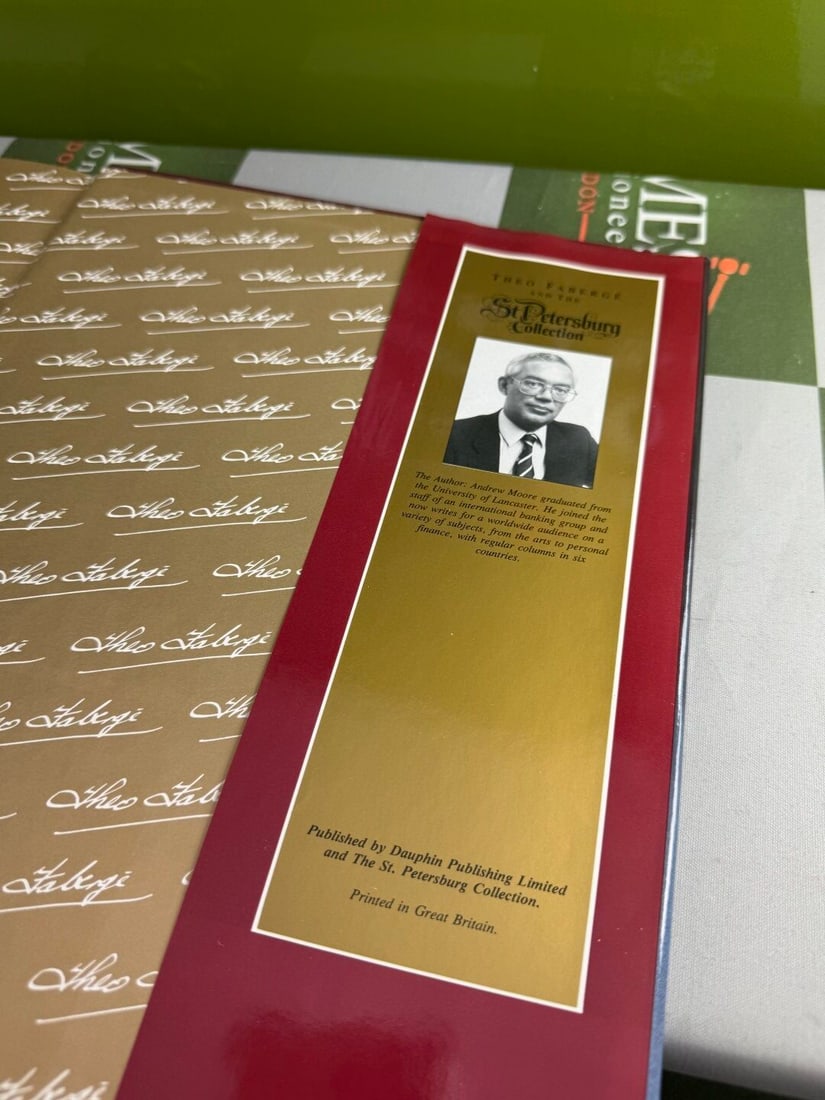 Signed Hardback Copy Of Theo Faberge Creations & History - 8