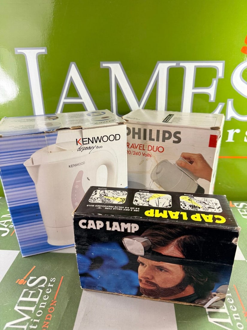 Camping Misc-Two Portable Kettles & Night Light - 2