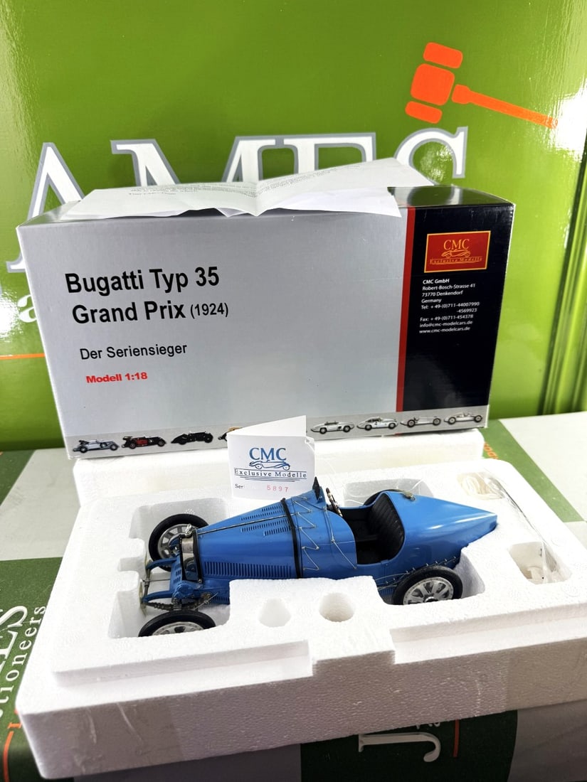 CMC-1:18 scale Bugatti Type 35 Grand Prix (1924) Der Seriensieger - 3