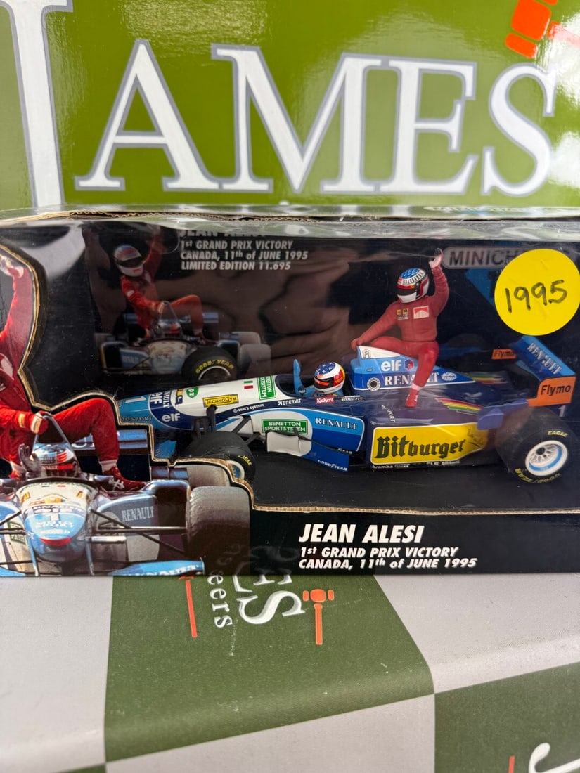 Minichamps 1:18 Jean Alesi 1st Grand Prix Victory Canada 1995 - 2