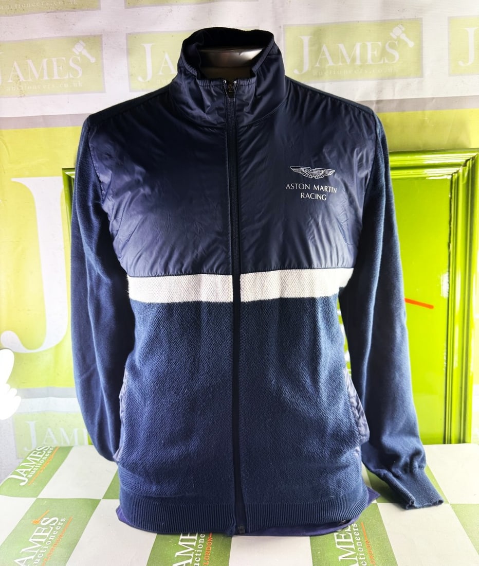 Aston Martin Racing Merchandise By Hackett London Summer Lightweight Jacket/Jumper: Aston Martin Racing Merchandise By Hackett London Summer Lightweight Jacket/Jumper, size large.