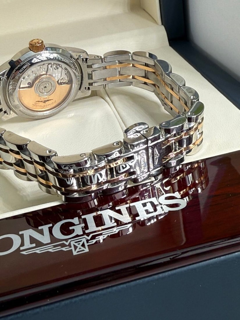SOLD VIA BUY IT NOW-PLEASE DO NOT BID-Longines Saint Imier Rare Automatic Rose Gold Edition - 4