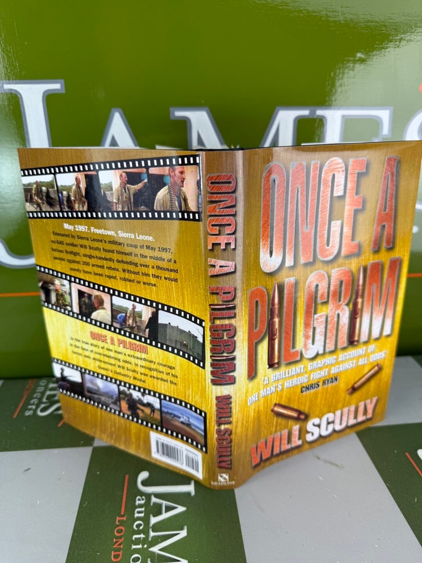 `Once A Pilgrim` Hardback Edition By Will Scully - 2