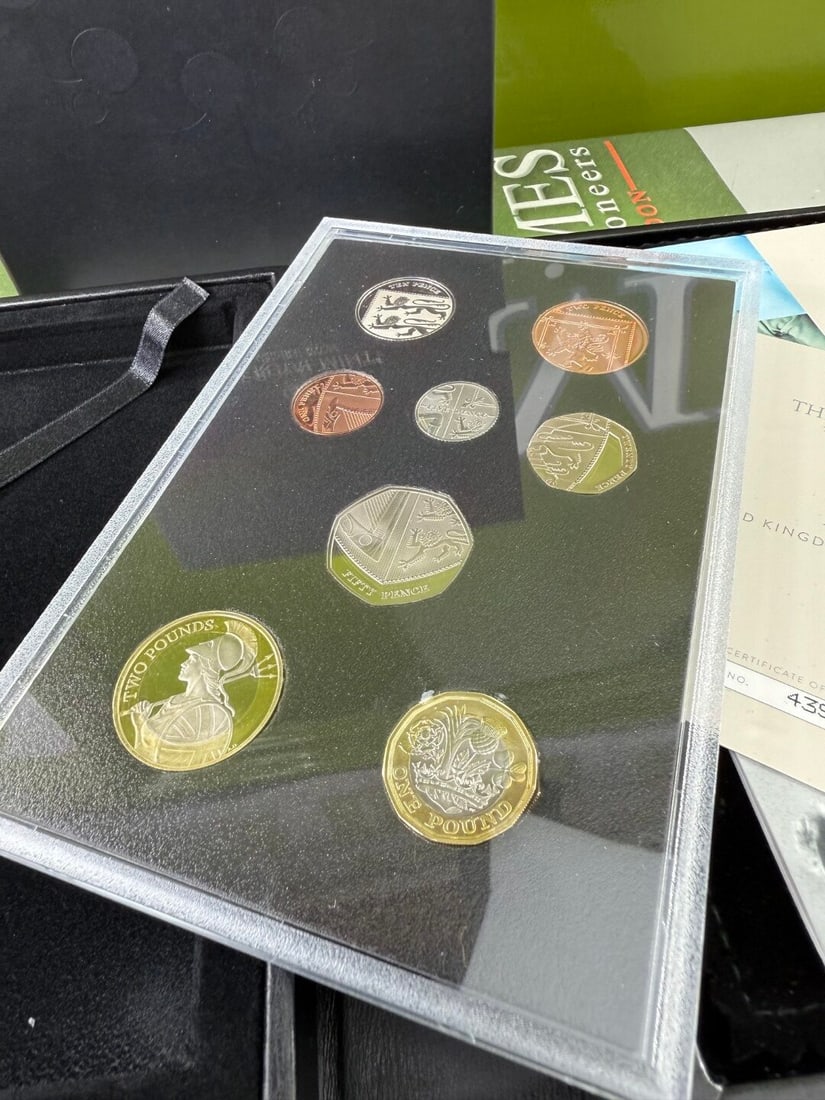 The Royal Mint 2022 Making History Edition Of Coinage /COAs Etc - 7