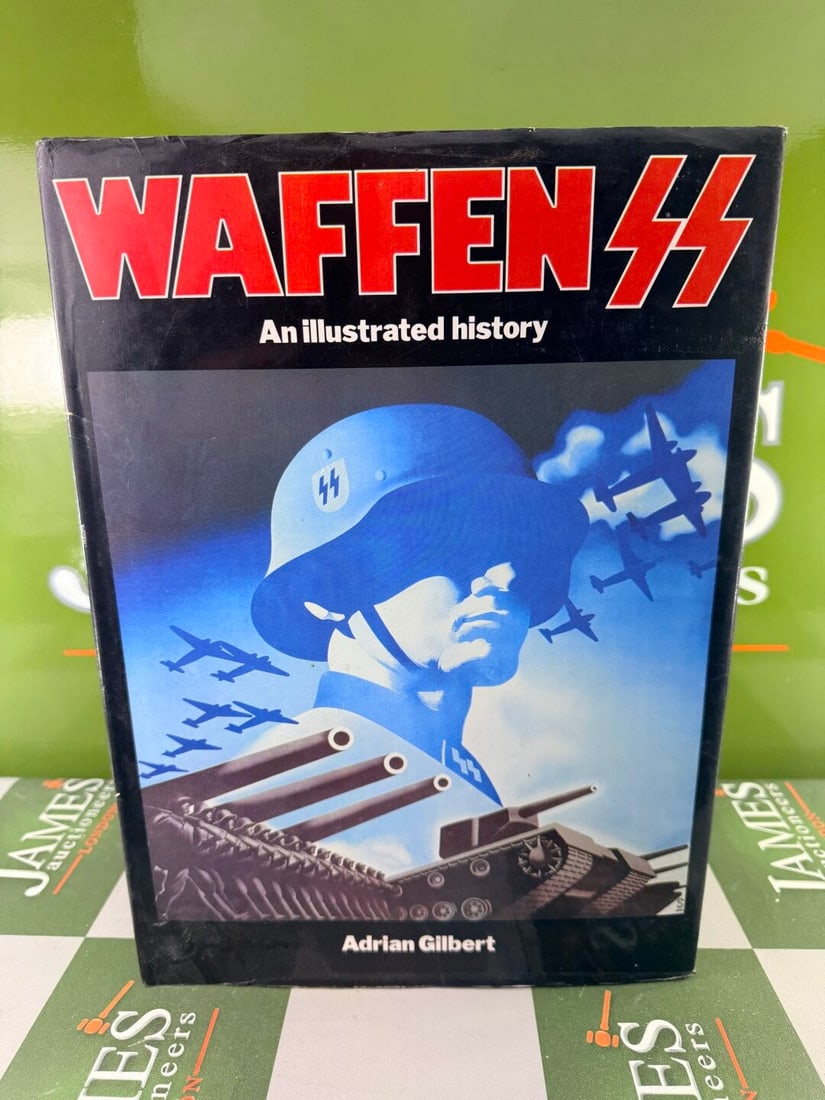 History Of the Waffen SS Pictorial Hardback Book.: History Of the Waffen SS Pictorial Hardback Book., Private vendor collection
