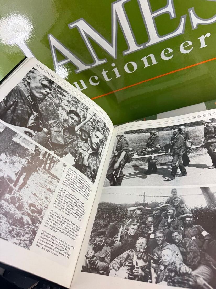 History Of the Waffen SS Pictorial Hardback Book. - 3