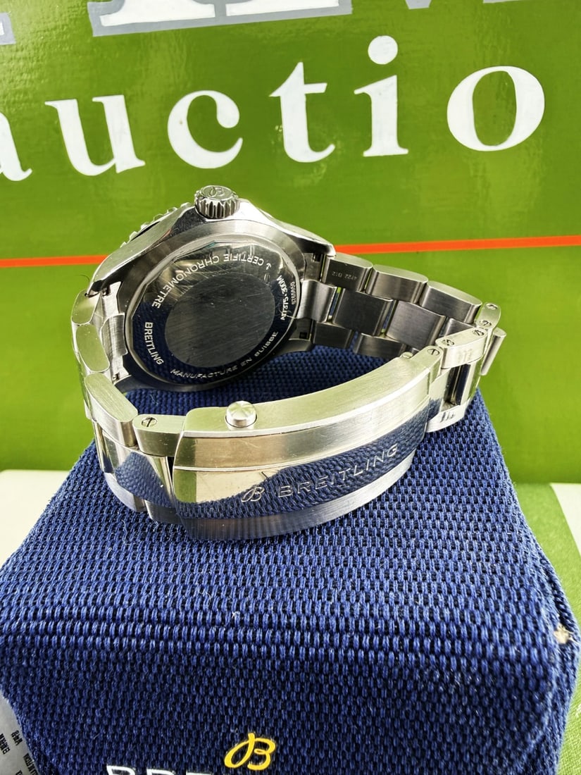 Breitling Superocean Automatic 42 Ceramic/ Steel A17375 Gent`s Watch Rrp £4600 - 5