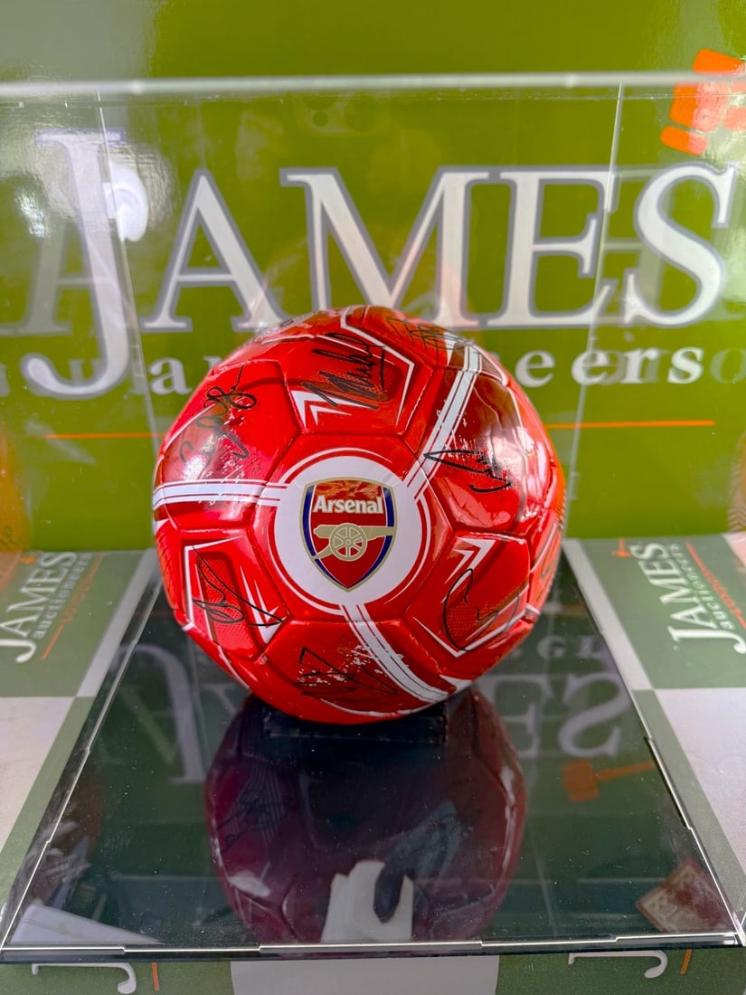 Arsenal Signed Football By Current Squad 2024-2025 - 5