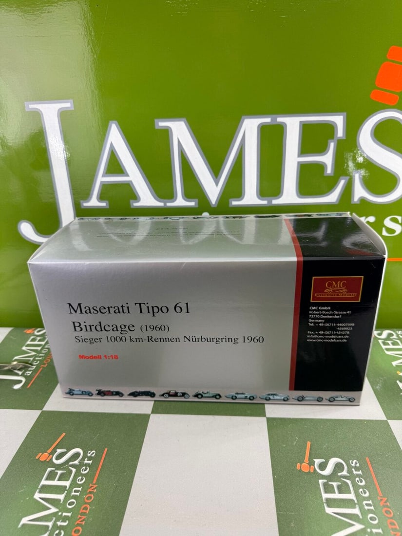 CMC M-047 1:18 Scale Maserati Tipo 61 Birdcage (1960).Mint Example - 2