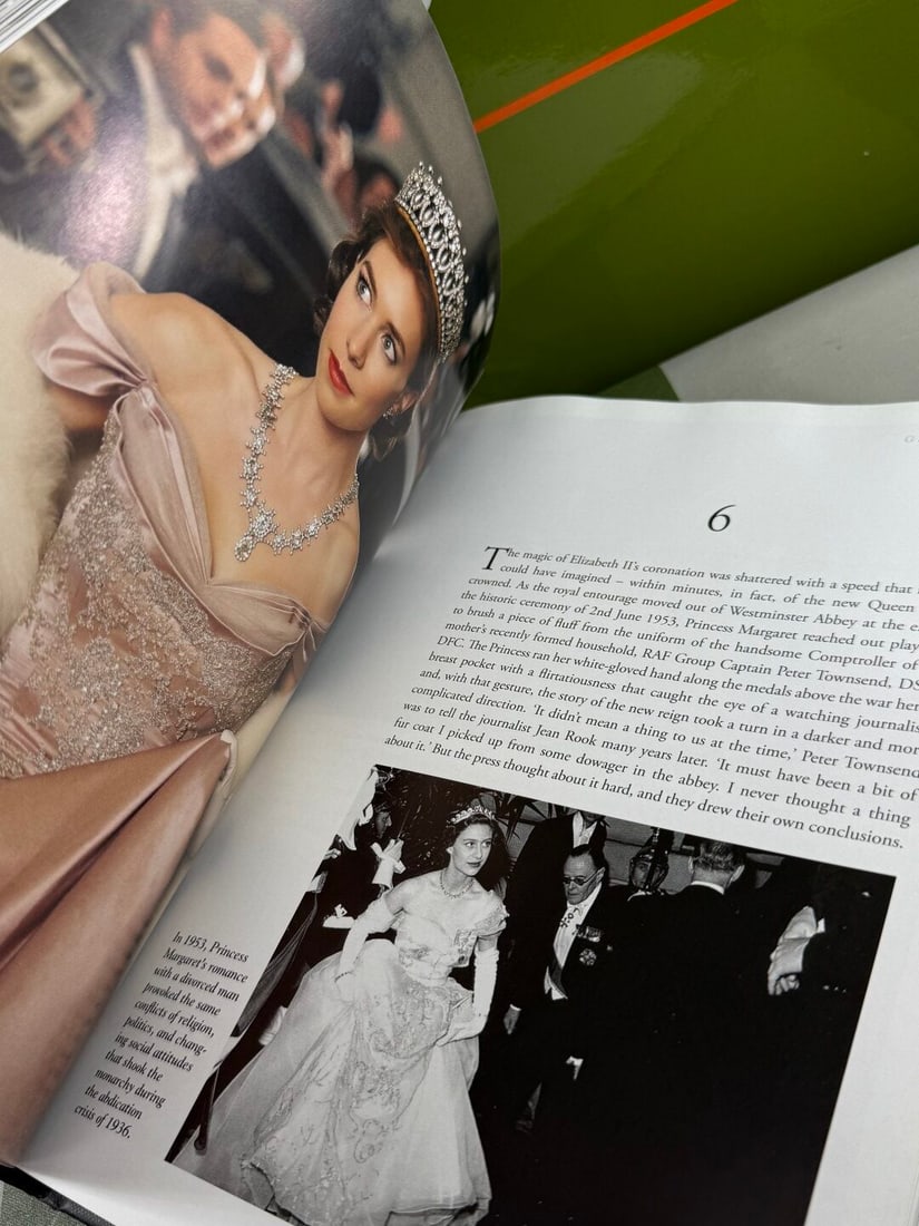 The Crown -TV Award Winning Series Hardback Edition-Unread Example - 3