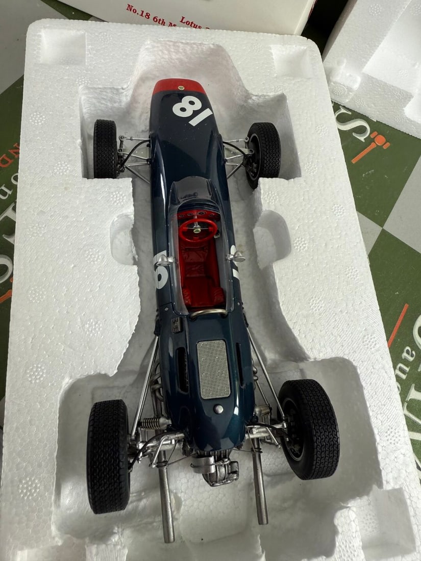 Spark J.Clark Lotus 25 BRM No.18- 6th March Monoco Gp 1964 - 5