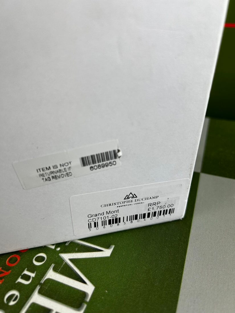 Christophe Duchamp Swiss Movement Grand Mont Gents Watch Ref CD7101-2 - 5