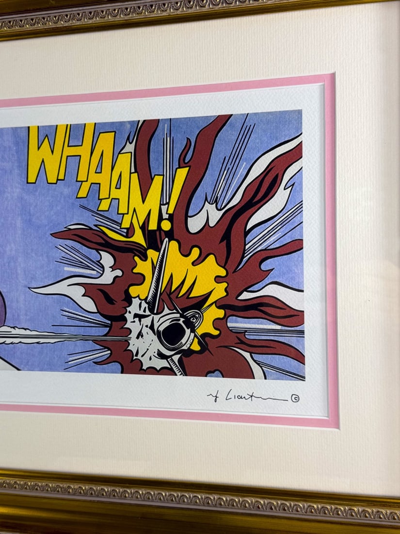 Roy Lichenstein (1923-1997) `Wham` #12/150 - 4