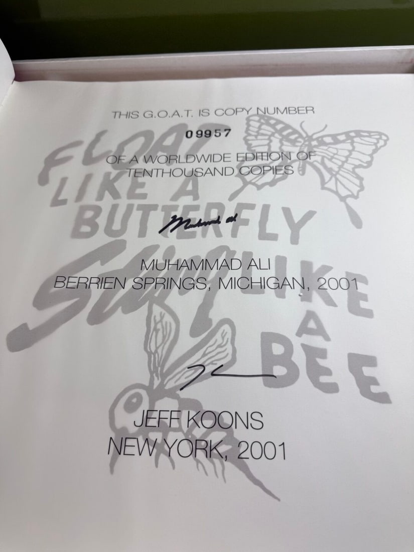 Muhammad Ali Gold Leaf Hardback Signed Book `Goat`By Taschen- Weighes 34KGs! - 18