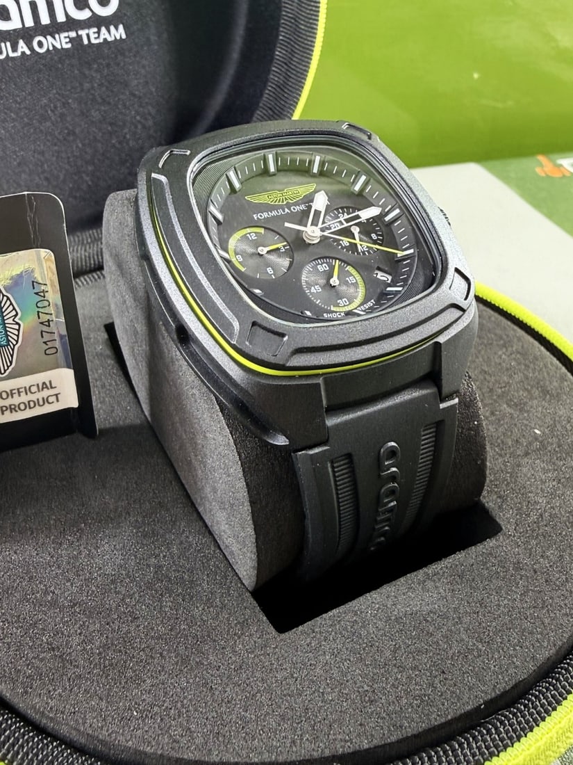 Aston Martin Official Merchandise VR W F1 Team Quartz Watch, 41 mm, Chronograph, - 3