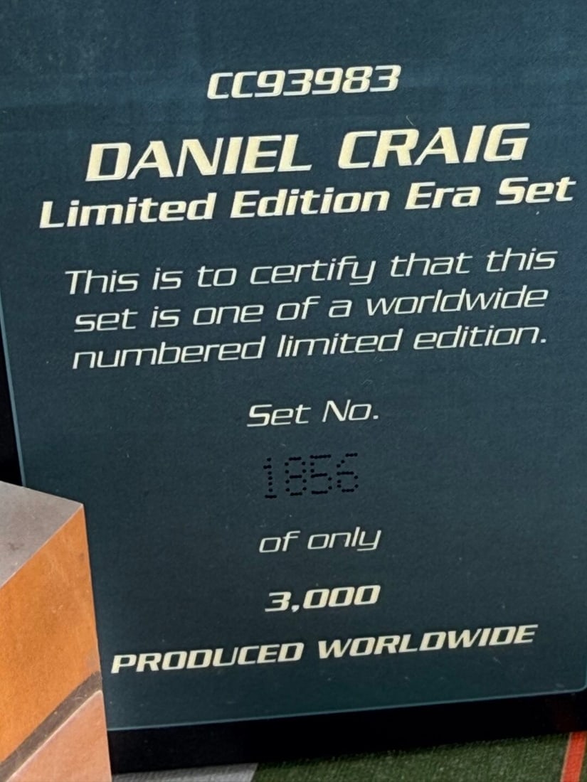 James Bond 007 Daniel Craig Era Ltd Edition Die Cast/Poster Collection - 3