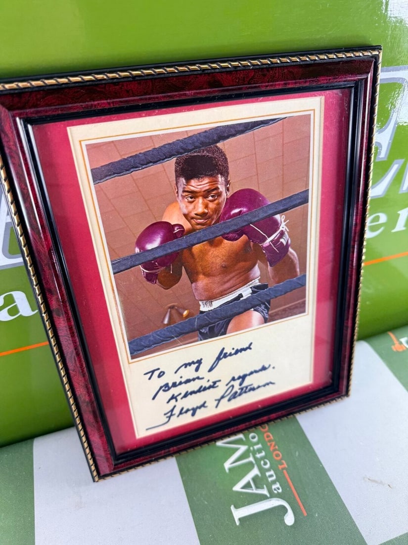 Boxing Interest-Signed Floyd Patterson Heavyweight Champion - 2